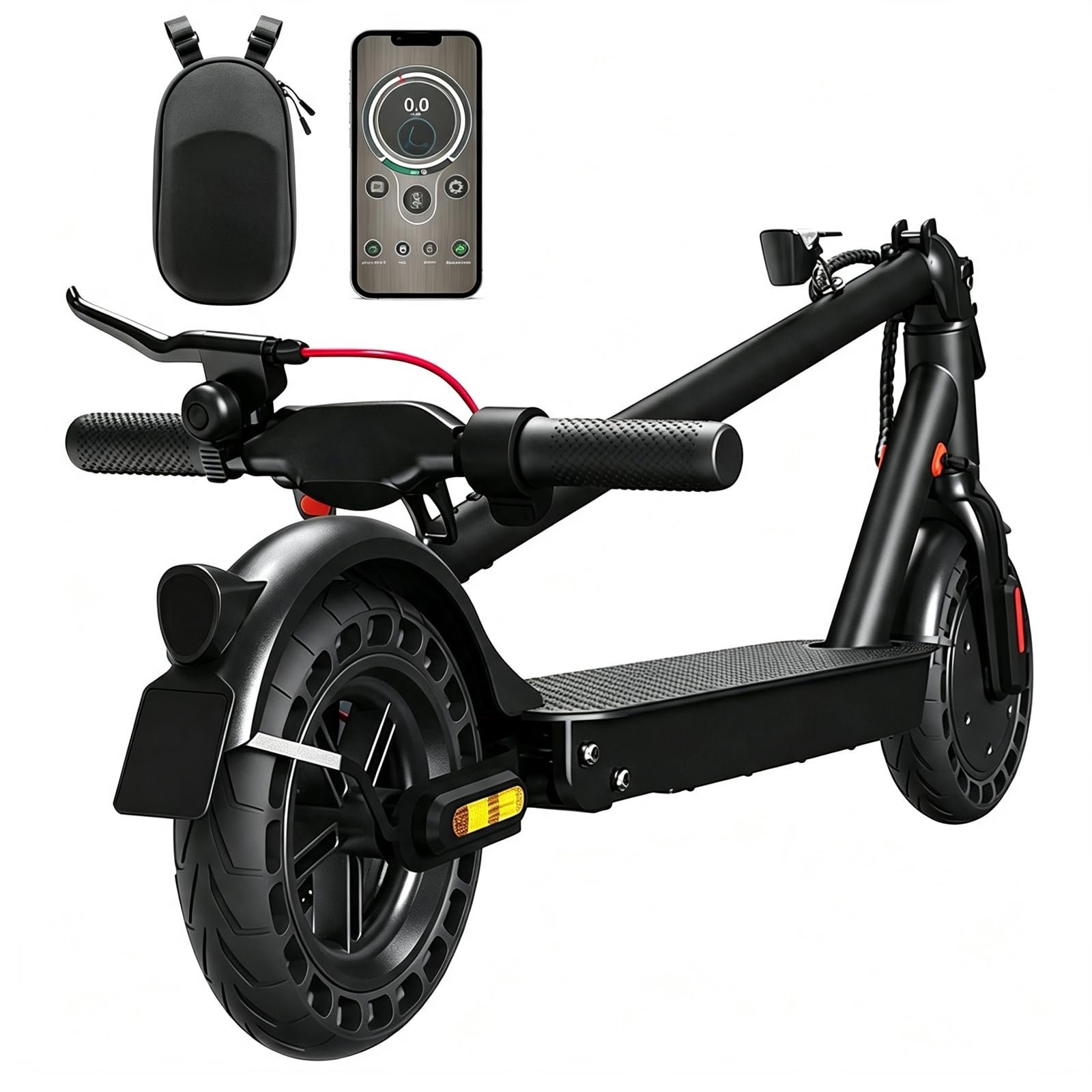 713r0l61fFL E-Scooter mit Straßenzulassung, 10" Reifen, bis 70 km Reichweite, komfortable Federung & ideal für Pendler – Bild 1