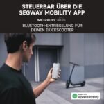 Segway-Ninebot MAX G3 D E-Scooter, Straßenzulassung, bis 80 km Reichweite, 130 kg Tragkraft, Hydraulikfederung – Bild 7